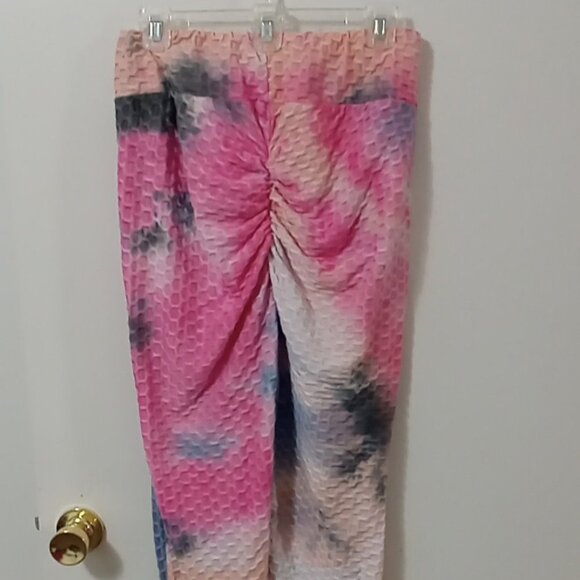 Jolie & Joy Pants - Yoga/Atheletic Ruched/Scrunched Butt Lifting Leggings Jolie & Joy Size 3x GUC  -